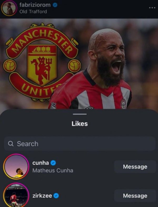 慧仁策略 在线等队友，罗马诺更新姆贝乌莫进度，库尼亚、齐尔克泽点赞