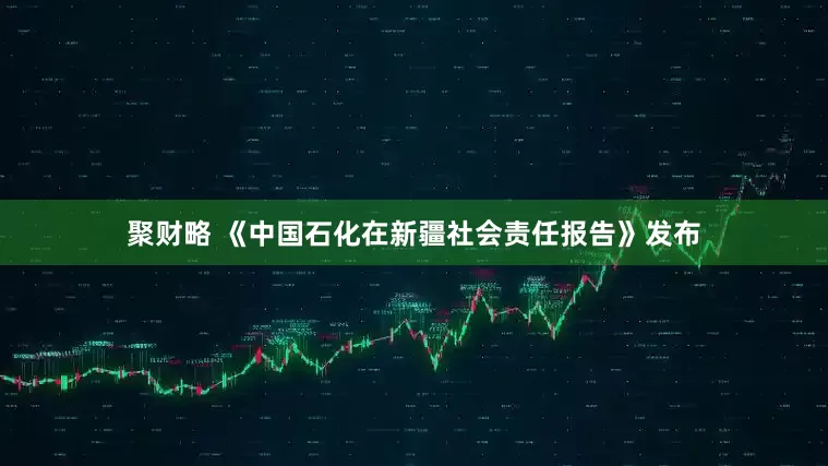 聚财略 《中国石化在新疆社会责任报告》发布